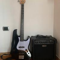 Basso Eko VJB-200 + Amplificatore Eko B25