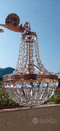 lampadario stile impero mongolfiera