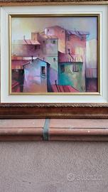 dipinto a olio su tela