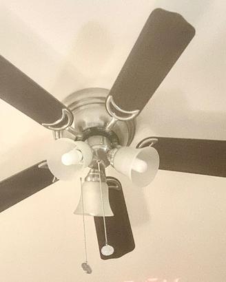 Lampadario con ventole.