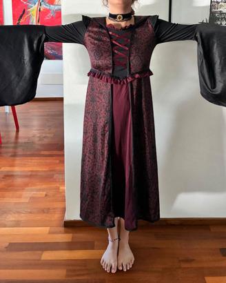 Costume Vampira 9-11 anni per Halloween