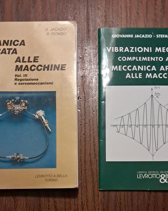 testo MECCANICA APPLICATA ALLE MACCHINE