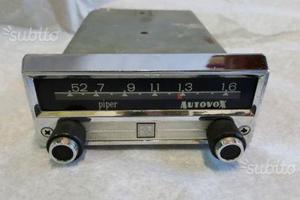 Vintage autoradio autovox piper