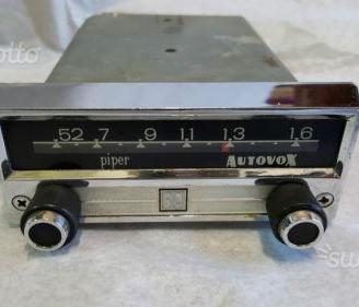 Vintage autoradio autovox piper