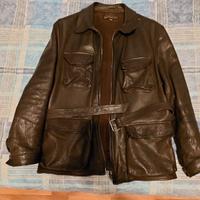 giaccone in vera pelle