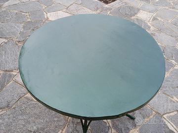 Tavolo rotondo ferro battuto
