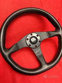 Volante vintage Momo Sport 35cm pelle Originale