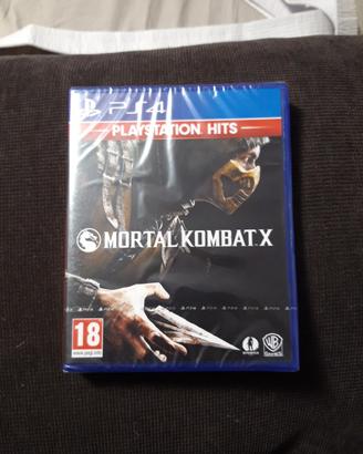 PS4 Mortal Kombat X  confezione integra
