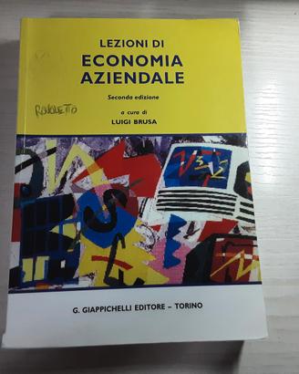 Libro "Lezioni di Economia Aziendale"