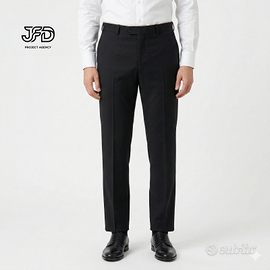 Pantaloni Sartoriali Donna - Made in Italy - Nero