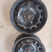 cerchi acciaio 16 vw audi