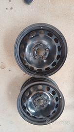 cerchi acciaio 16 vw audi