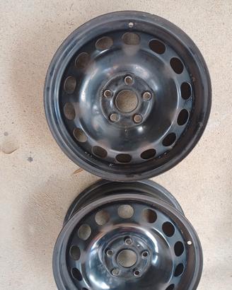 cerchi acciaio 16 vw audi