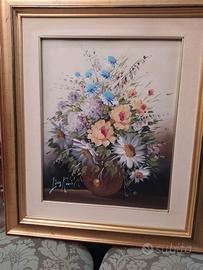 Dipinto  " Composizione di fiori" di Lina  Rossi