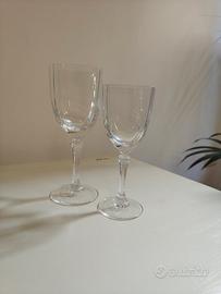 Bicchieri di cristallo
