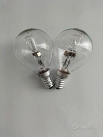 Lampadine a goccia E14 (quantità 2)