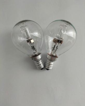 Lampadine a goccia E14 (quantità 2)