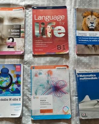 libri seconda superiore liceo scientifico sportivo