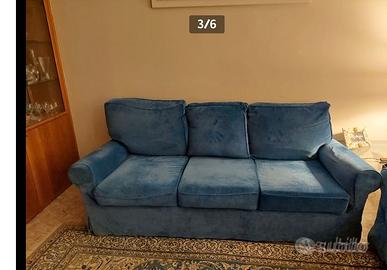 Divano 3 posti sfoderabile