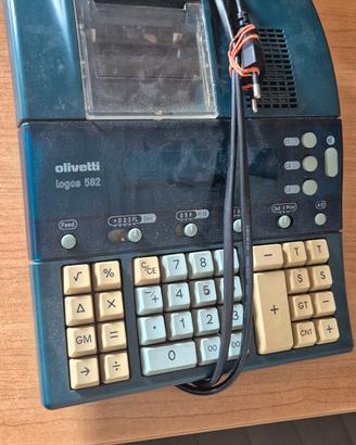 Calcolatrice scrivente Olivetti Logos 582