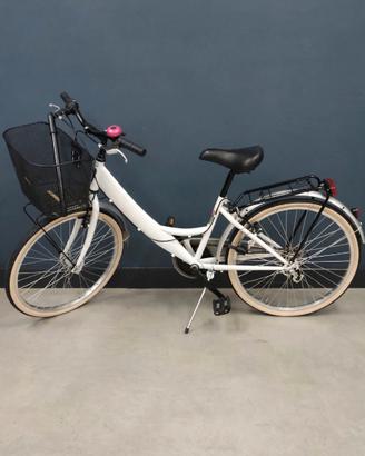 Bici City Bike Donna 28'' Bianca -  6 Marce