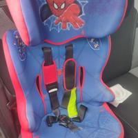 seggiolino auto spiderman 