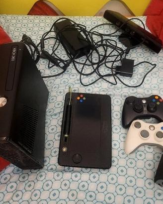 xbox 360 + kinect+10 giochi