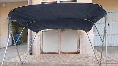 tendalino in acciaio inox per barche sport pesca 