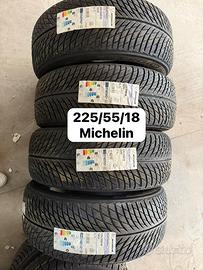 4 michelin 225/55/18 invernali dot 2025 nuove