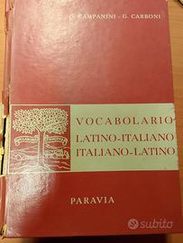 vocabolario Latino Italiano 