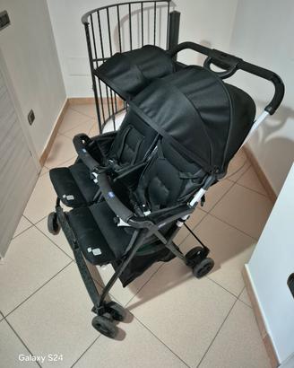 passeggino gemellare 