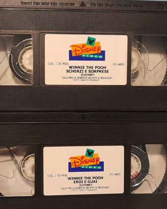 3 Vhs Winnie  Pooh