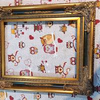 Cornice dorata antica 