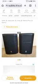 Coppia JBL PRX 615 M