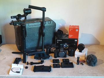Kit Sony A7 II + Ronin-S + Accessori Video