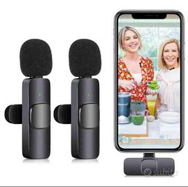 MICROFONO LAVALIER WIRELESS TYPE C  per  Smartphon