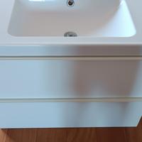 Mobile e lavabo bagno con cassettoni Ikea