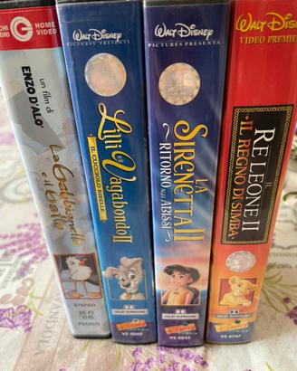 Vari vhs disney