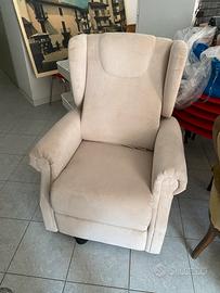 Poltrona elettrica con due motori