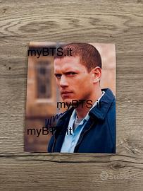 Ristampa autografo Wentworth Miller Prison Break