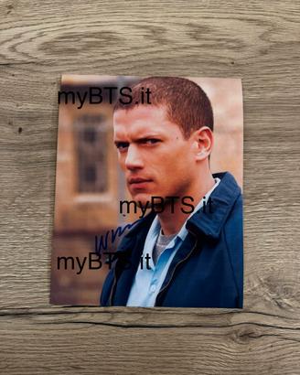 Ristampa autografo Wentworth Miller Prison Break