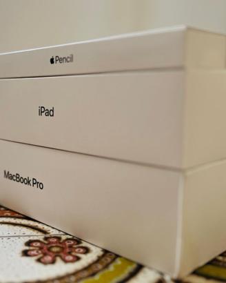 Scatole Originali Apple (Macbook, iPad, Pencil)