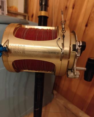 Combo Big Game: mulinello Tiagra 80W+ canna custom