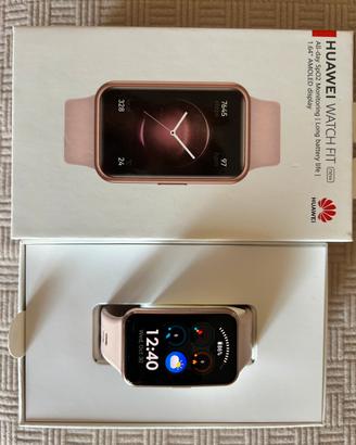 Huawei watch fit rosa