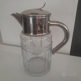 caraffa/brocca con tubo refrigerante annni 60