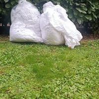 Lenzuolato bianco pronto all'uso.