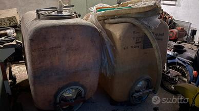 Torchio botti in vetroresina, macchina per pigiare