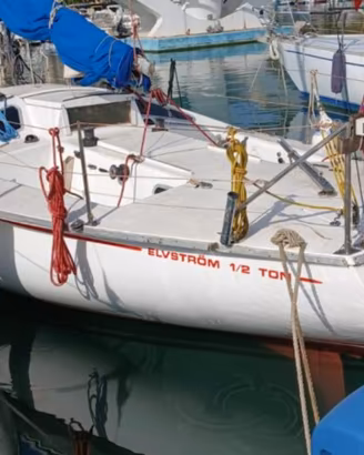 Classic boats Elvstrom Half Ton Roby - barca vela