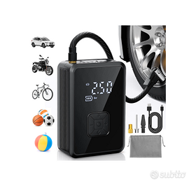 Compressore aria compressa batteria auto moto bici