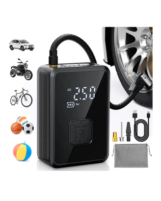 Compressore aria compressa batteria auto moto bici